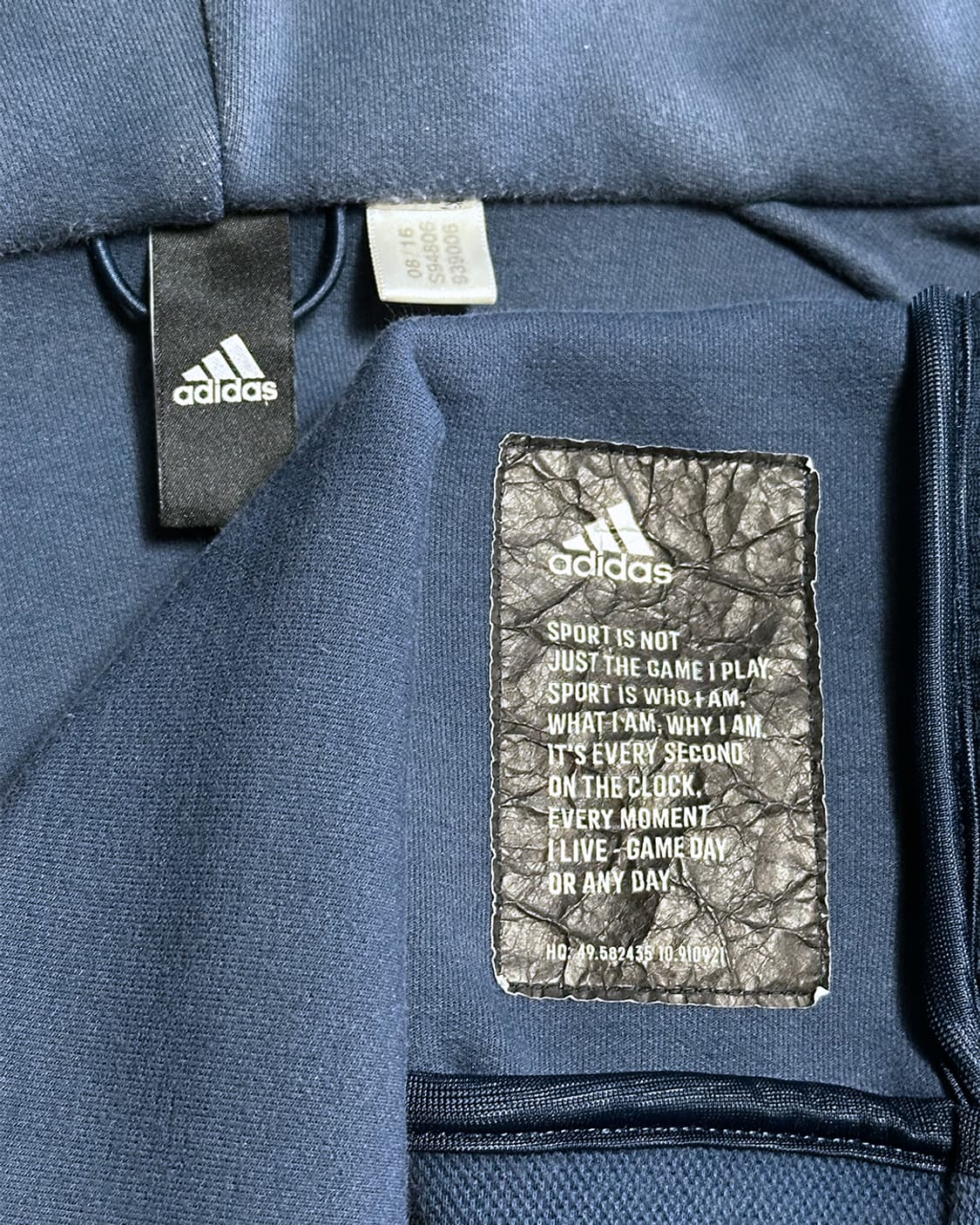 아디다스 헤비코튼 테크 후드집업 상품이미지3