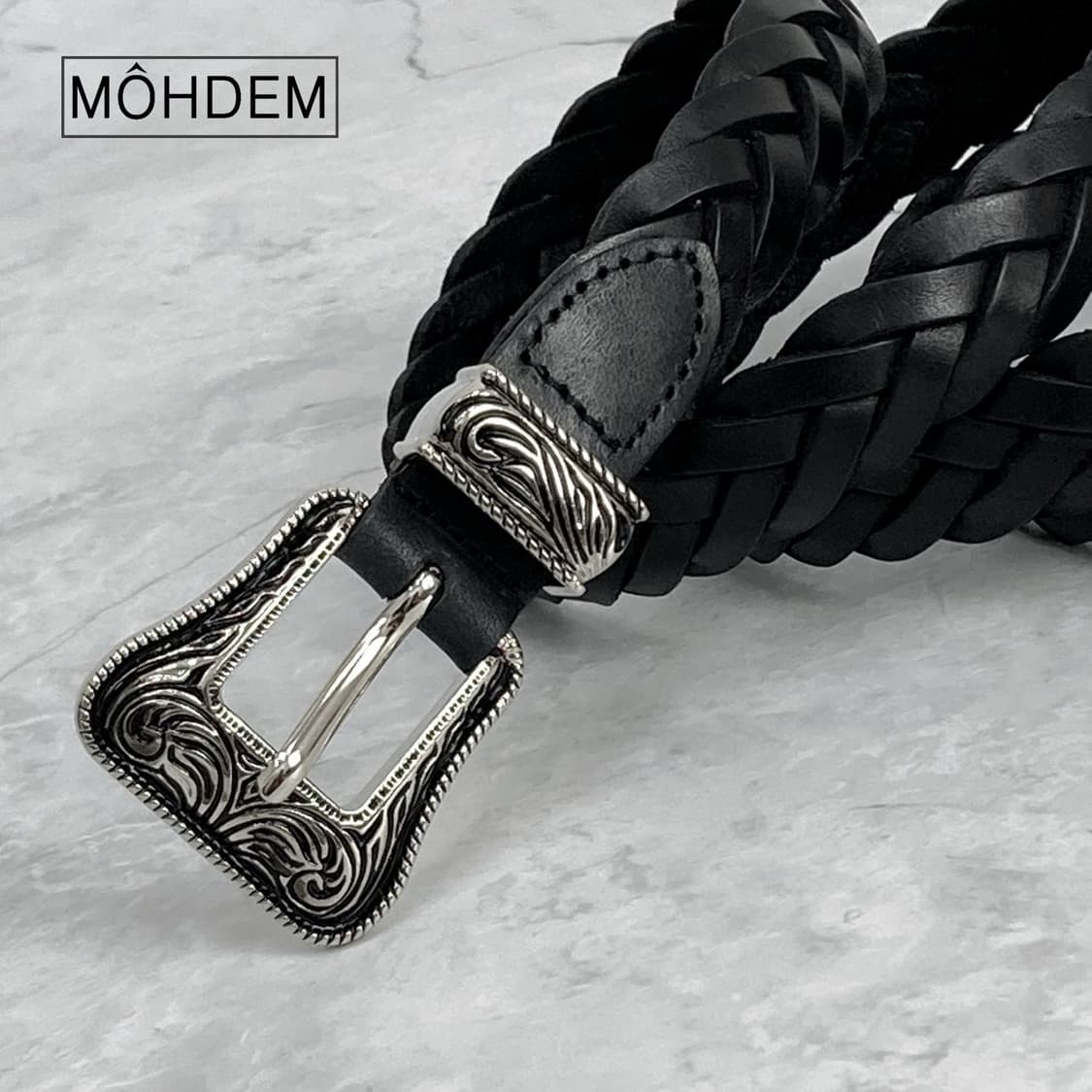 [Unisex] 위빙 로랑 이태리 소가죽 벨트 상품이미지8