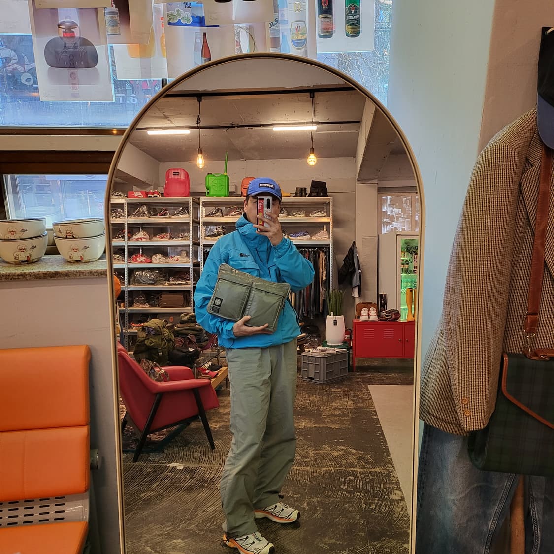 스톤 아일랜드 X 요시다 포터 도큐먼트 케이스 상품이미지2