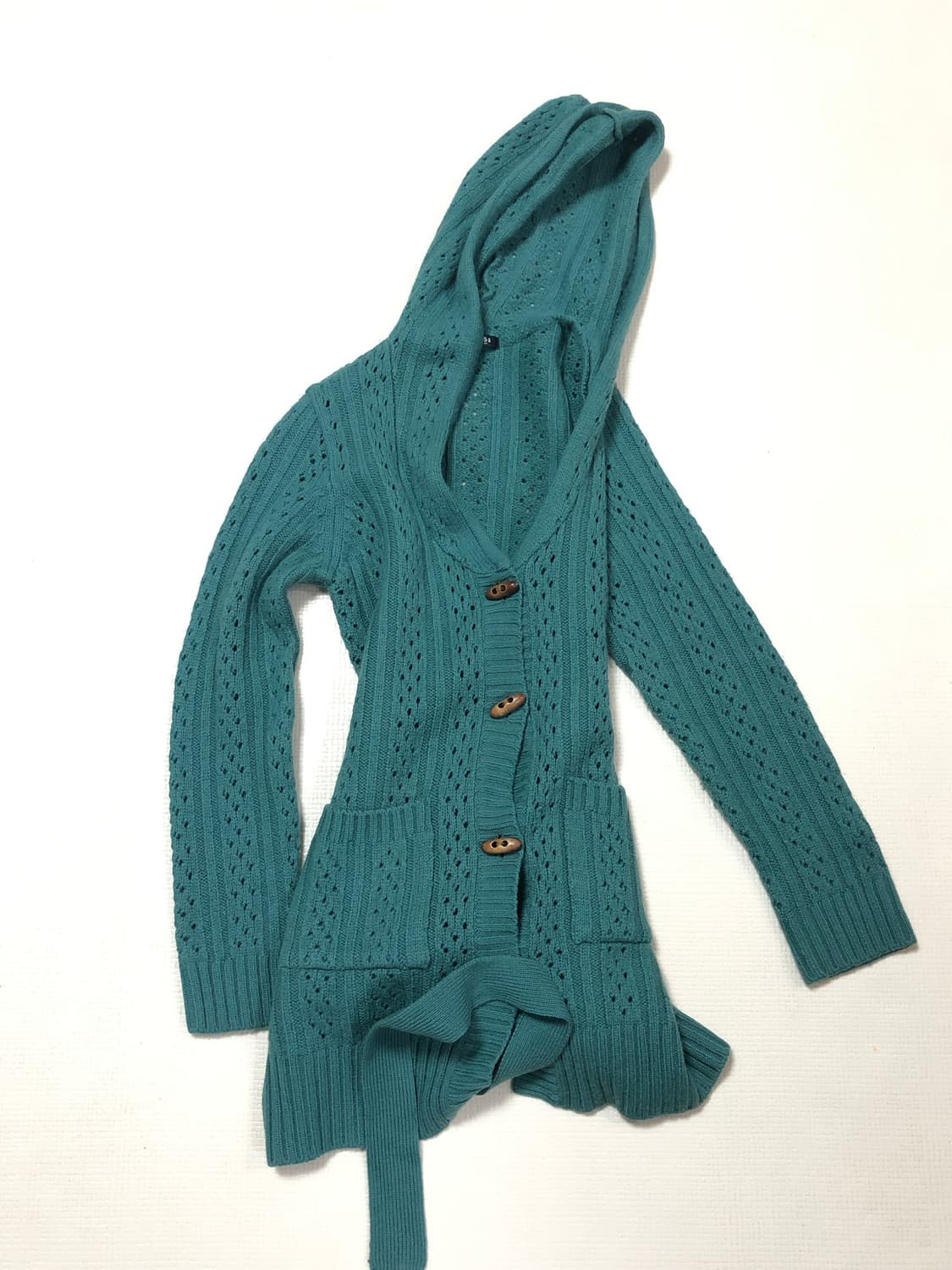 빈티지 청록 더플 가디건 상품이미지6