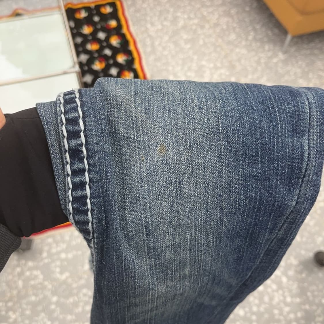 트루릴리전 조이 올드스쿨 레트로 스티치 데님팬츠 28인치 C08027 상품이미지8