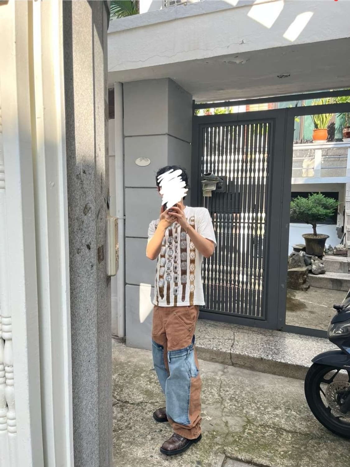 앤더슨벨 카펜터 데님팬츠 판매합니다. 상품이미지1