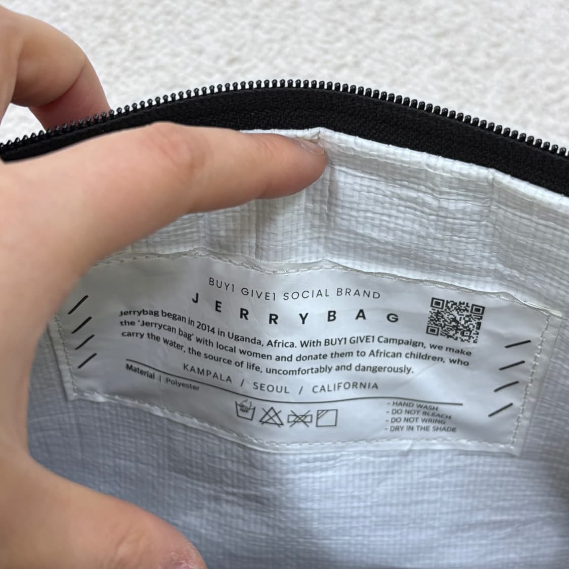 F 제리백 타폴린 퀄팅 메신저백 0407E2 상품이미지4