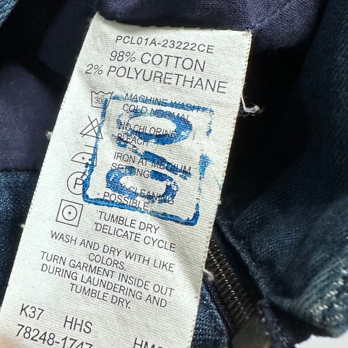 리바이스 타입원 지퍼디테일 데님 자켓 상품이미지8