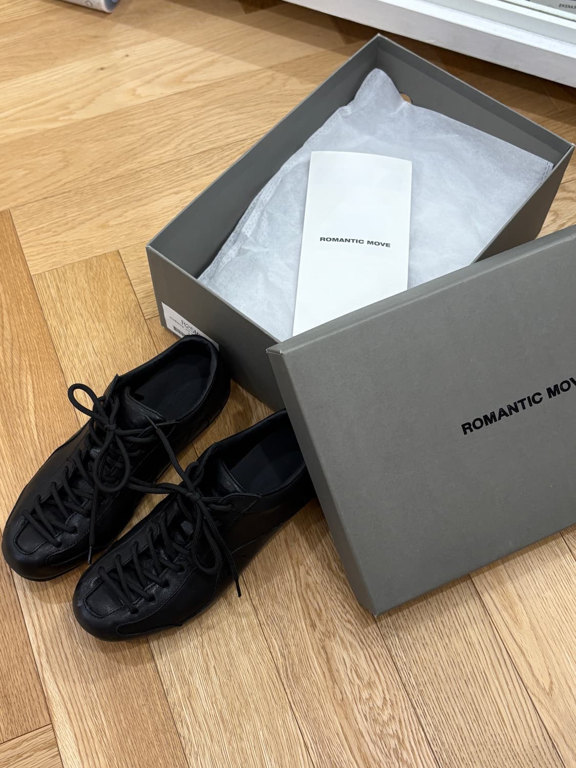 로맨틱무브 보울러 스니커즈 240 검정 상품이미지2