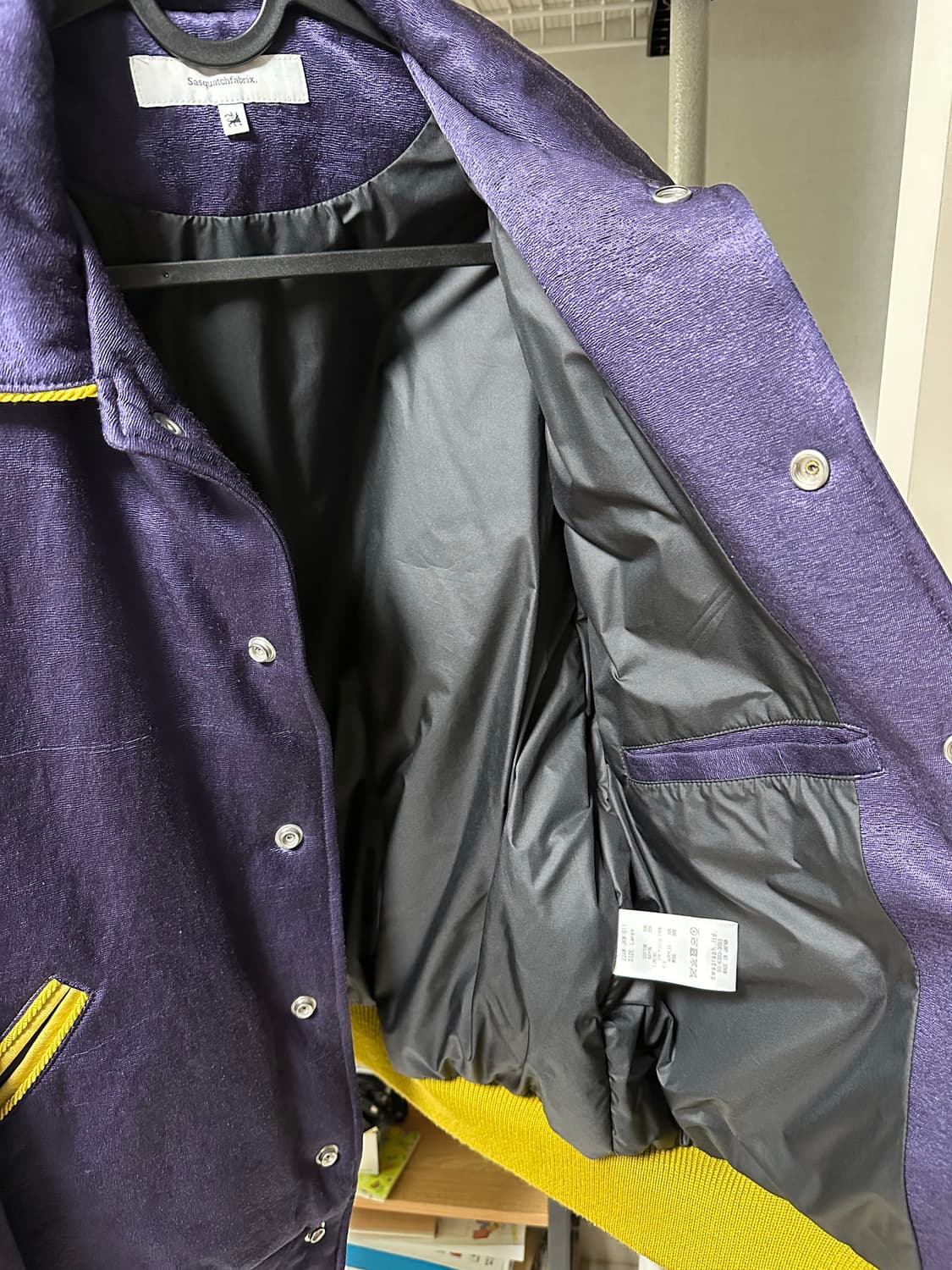 Sasquatchfabrix 바시티 자켓 L 상품이미지3