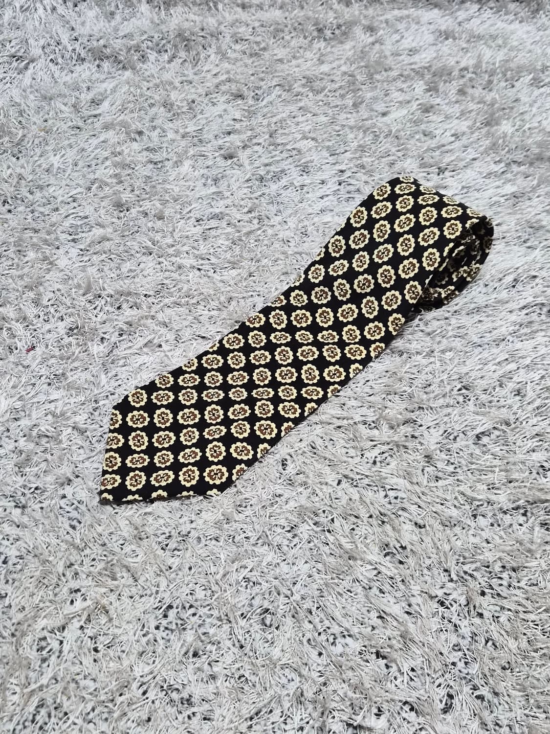 브룩스브라더스 플라워 패턴 넥타이 Free - N79 상품이미지1