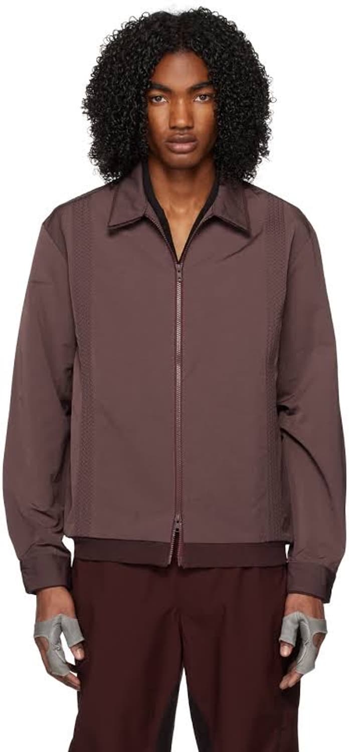 엑슬림 ep.03 셔츠 자켓 버건디 2 상품이미지1