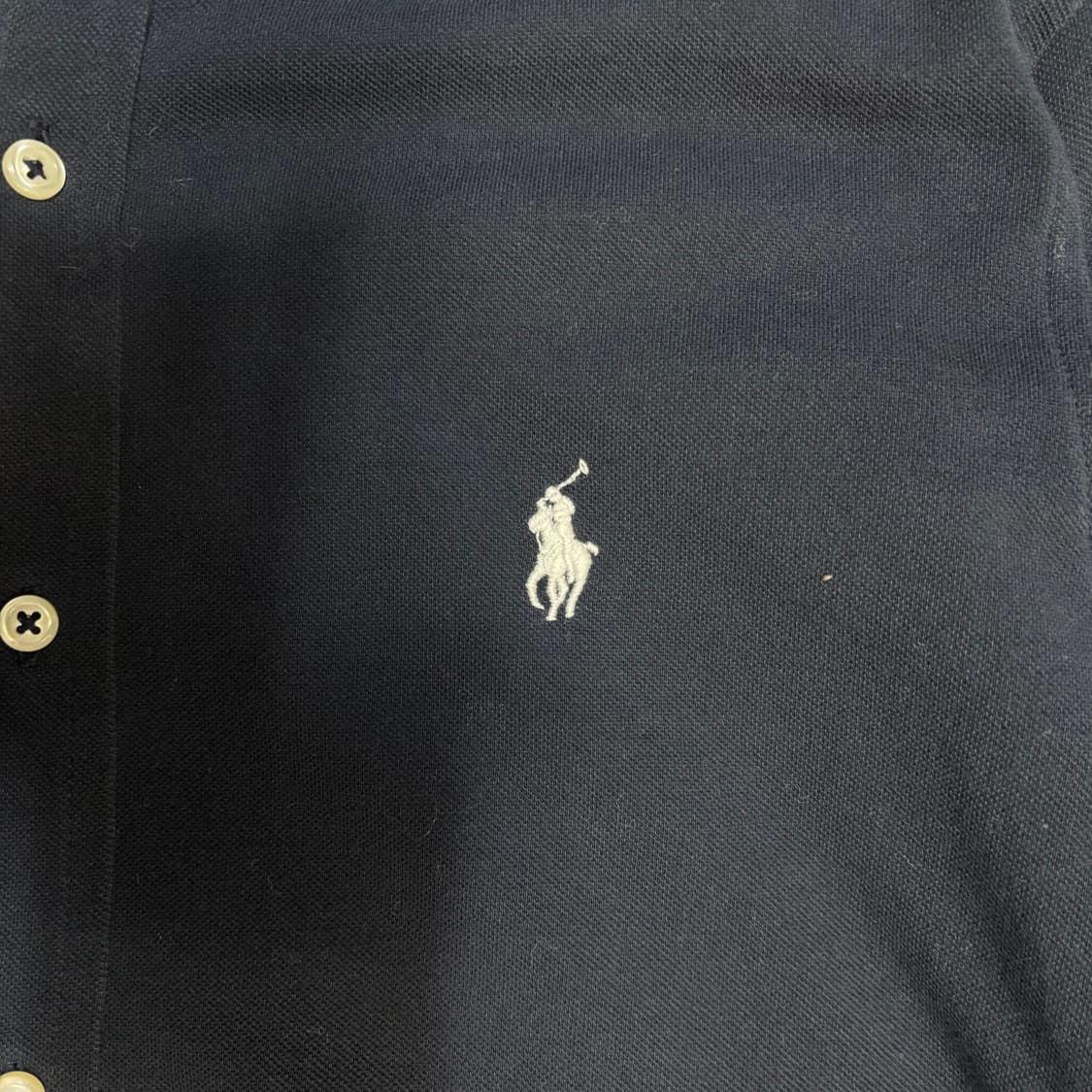 폴로 여성용 신형 매쉬 코튼 솔리드 셔츠 가디건 상품이미지2