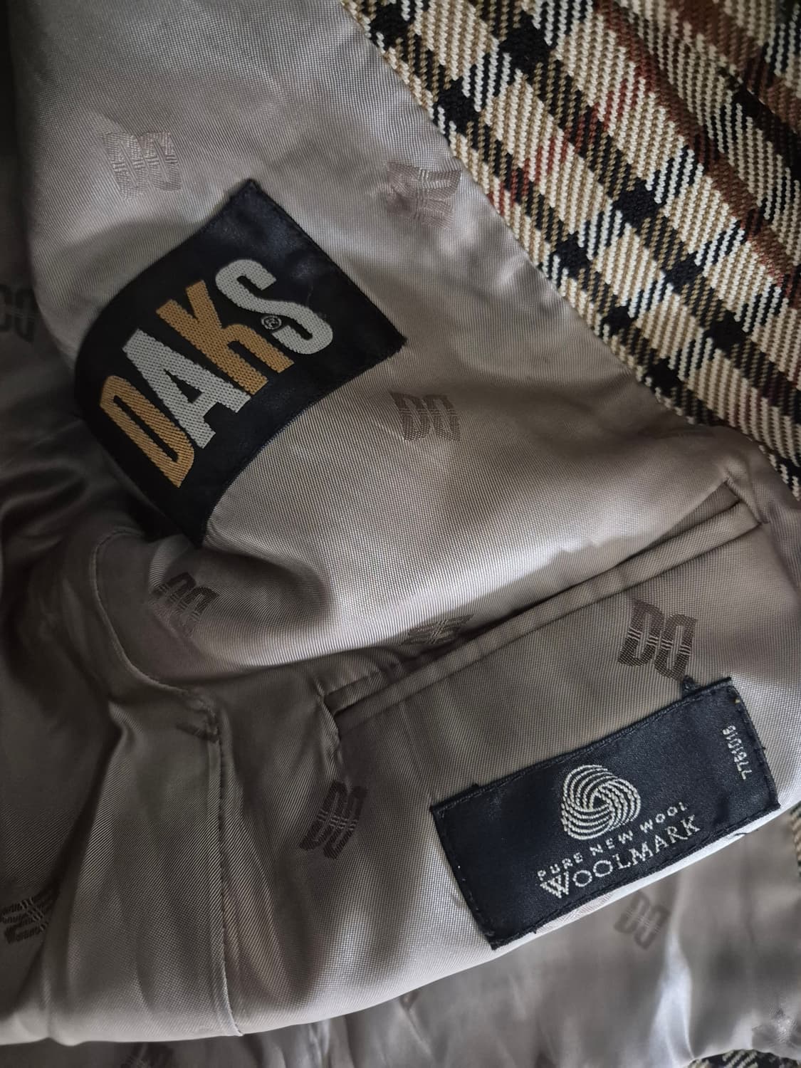 [105]닥스 빈티지 체크 블레이저 정장자켓 Men 상품이미지5