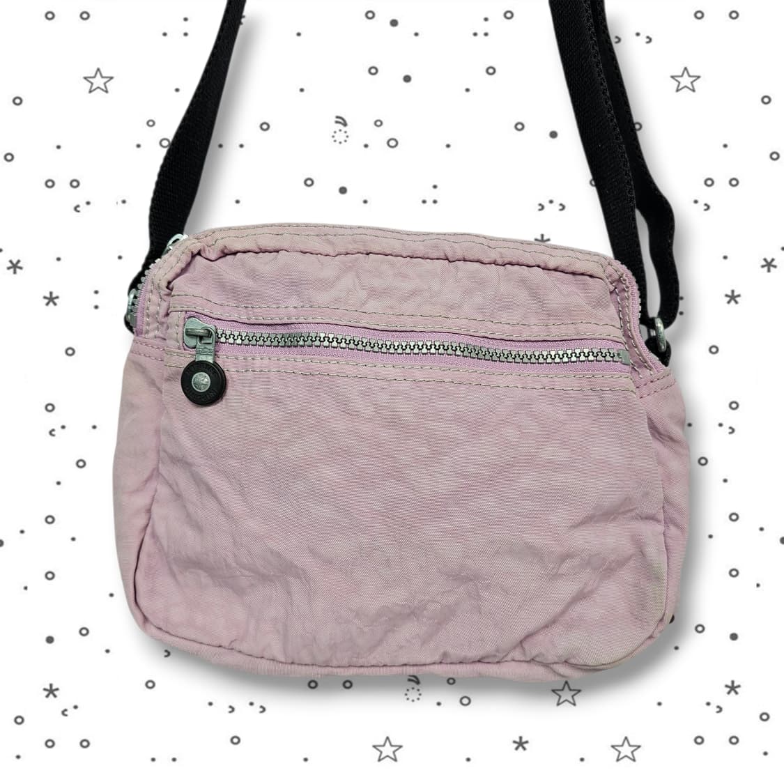 Kipling 키플링 연보라 멀티포켓 나일론 크로스백 상품이미지3