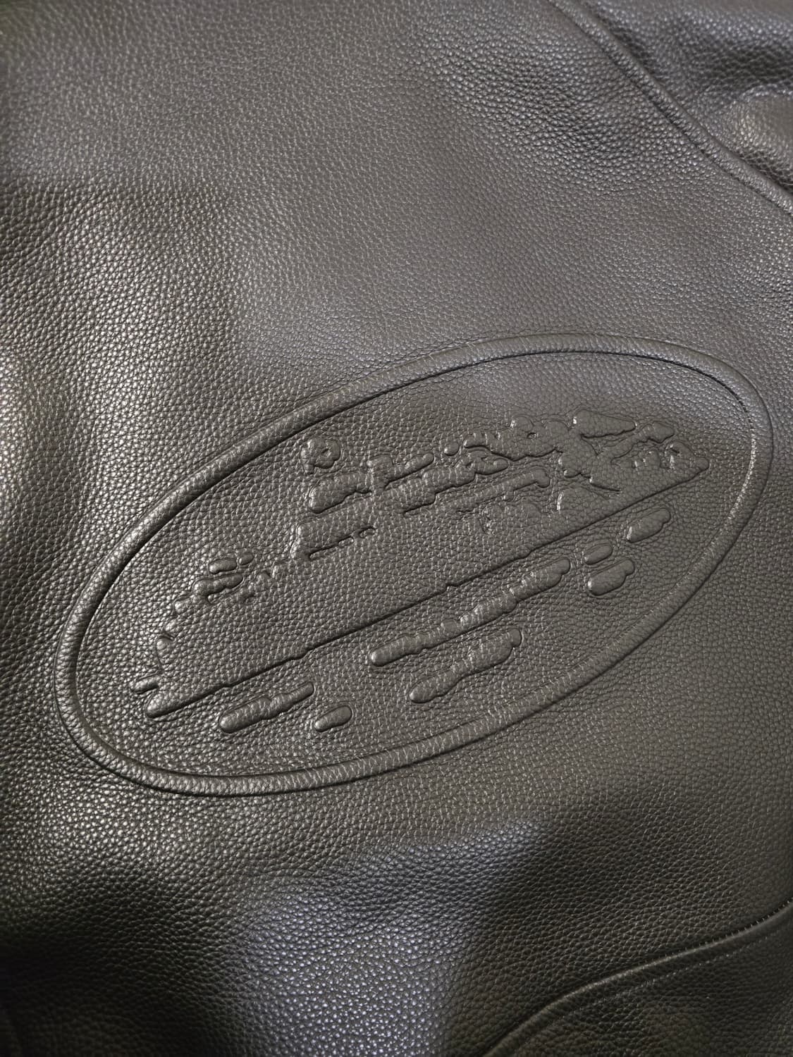 Corteiz 코르테이즈 레더 자켓 블랙 S 상품이미지7