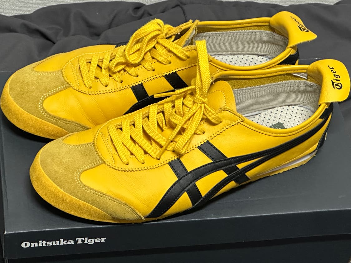 오니츠카타이거 멕시코66 옐로우 블랙 상품이미지1