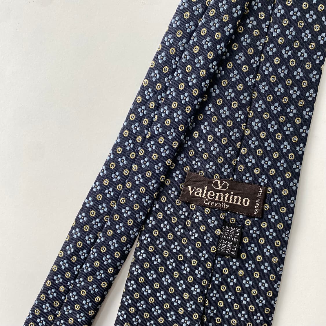 발렌티노(VALENTINO)심플로고 정품 명품 넥타이 상품이미지6