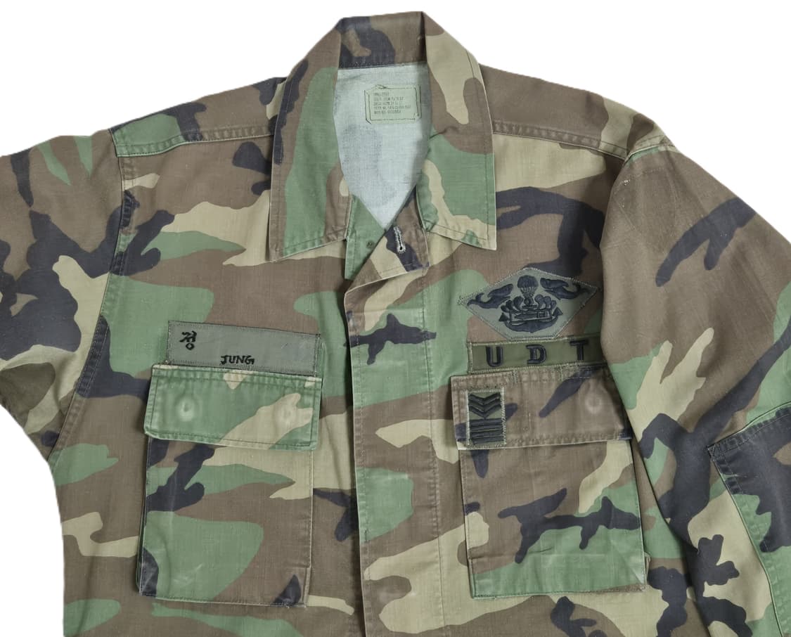 해군 구형 UDT/SEAL 상사 개조 미군 전투복 상의 자켓 (M) 상품이미지5