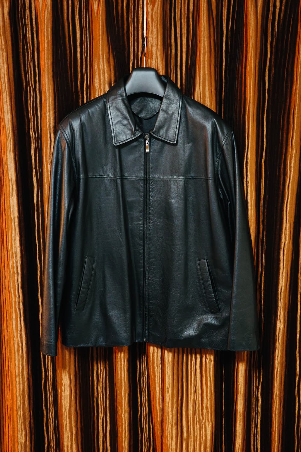 엑스트라 싱글 레더(리얼가죽)자켓 사이즈 XL 상품이미지1