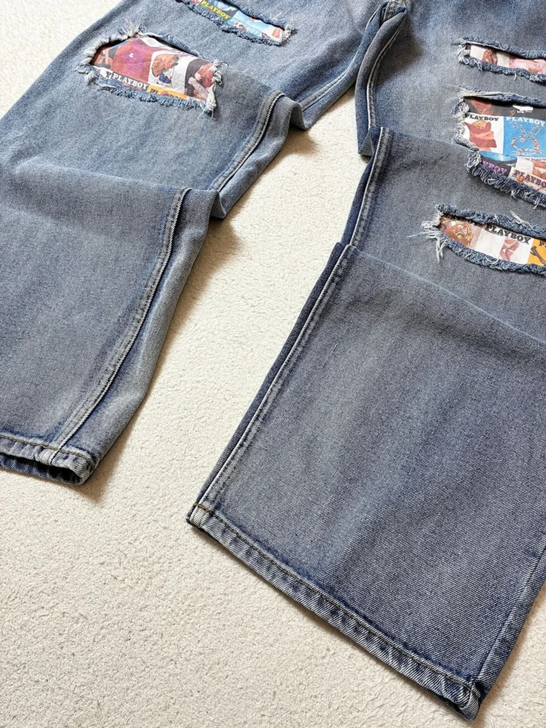 위켄더스 x 플레이보이 24ss 커버 데님 팬츠 PN7006 상품이미지5