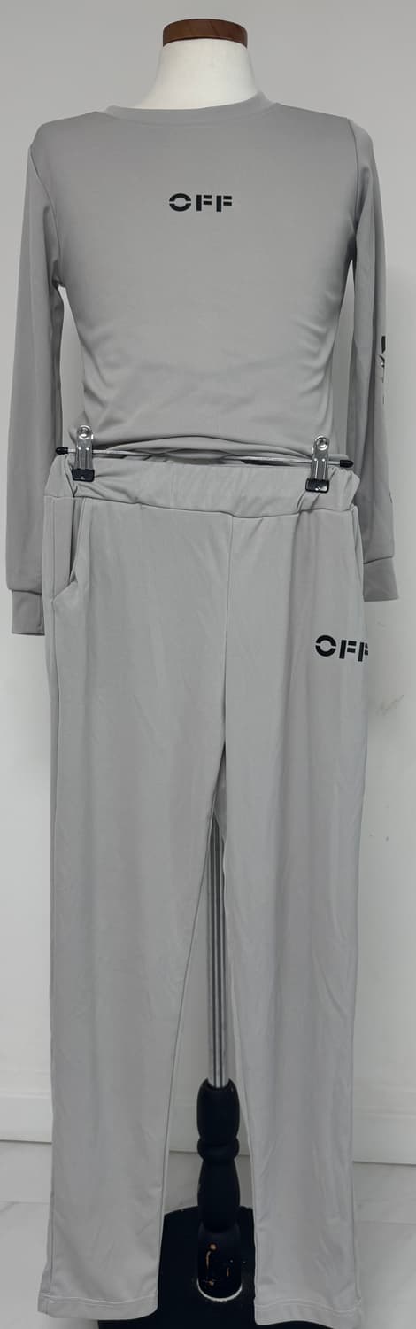 그레이 트레이닝 세트 M 상품이미지1