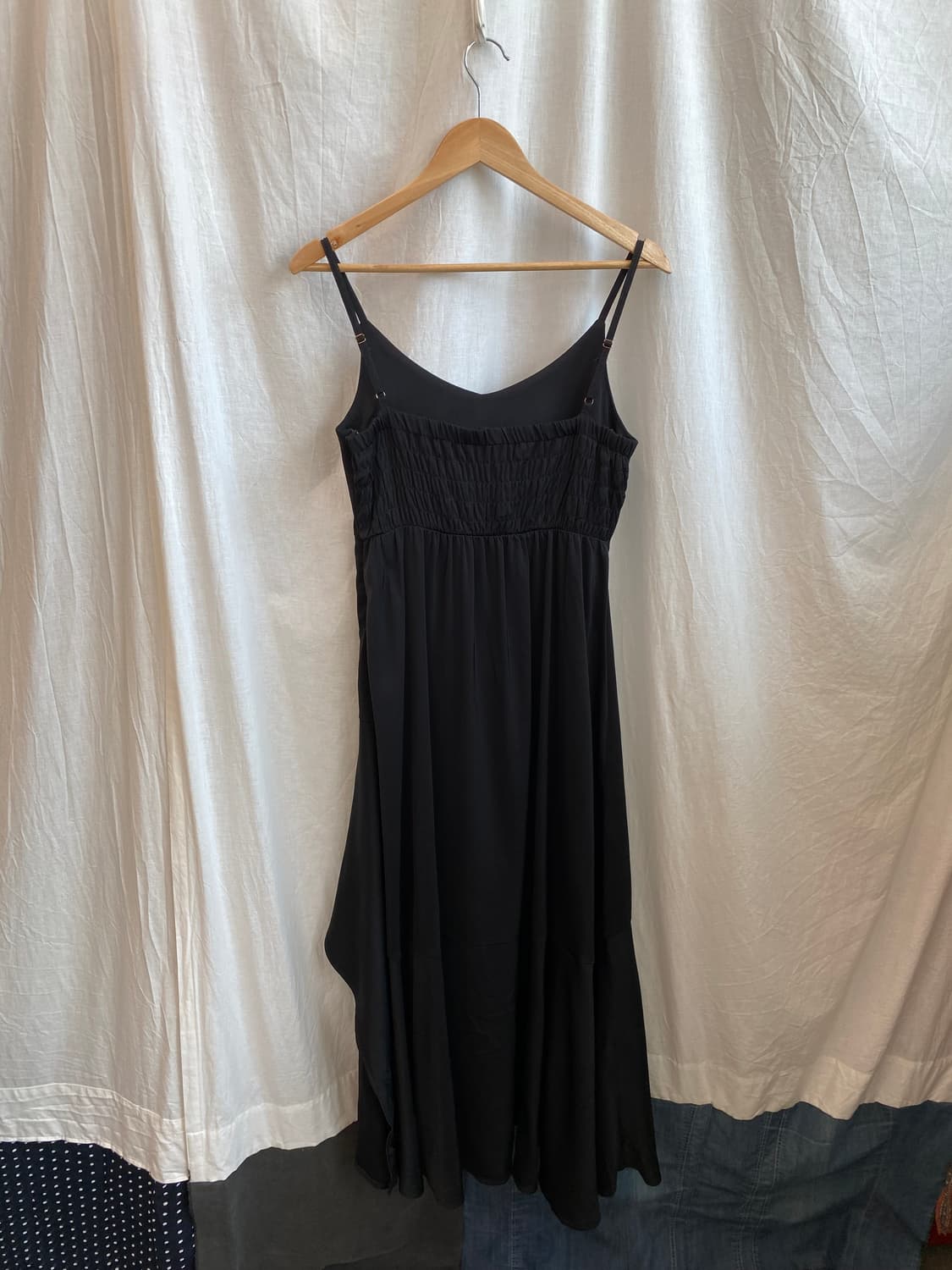 GRL 블랙 언발란스 민소매원피스(M) 상품이미지3