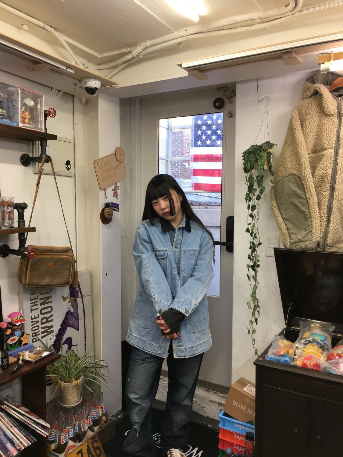 90s Polo 폴로 컨트리 데님 초어 자켓 상품이미지8