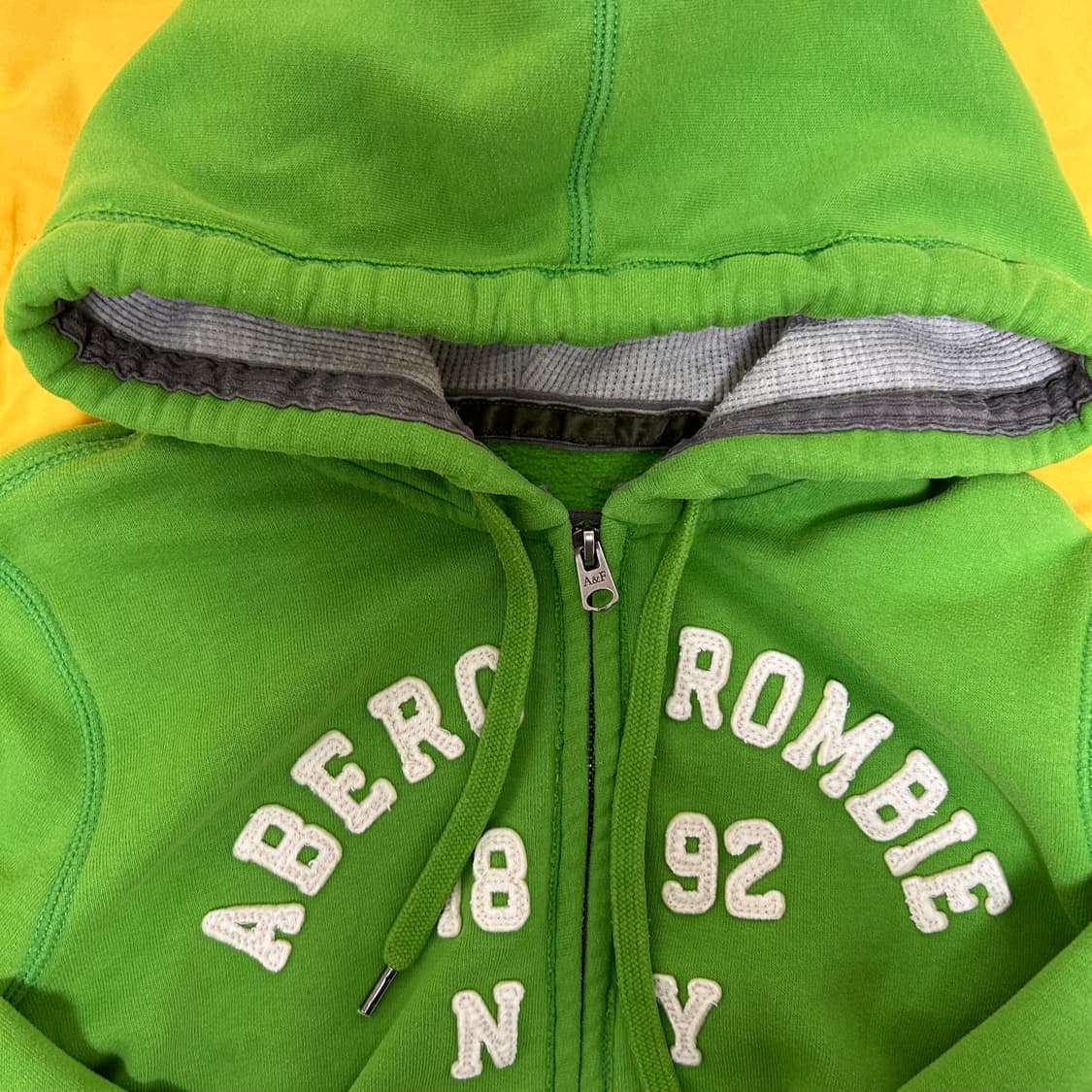 아베크롬비 말차 후드집업 여성 M 상품이미지2