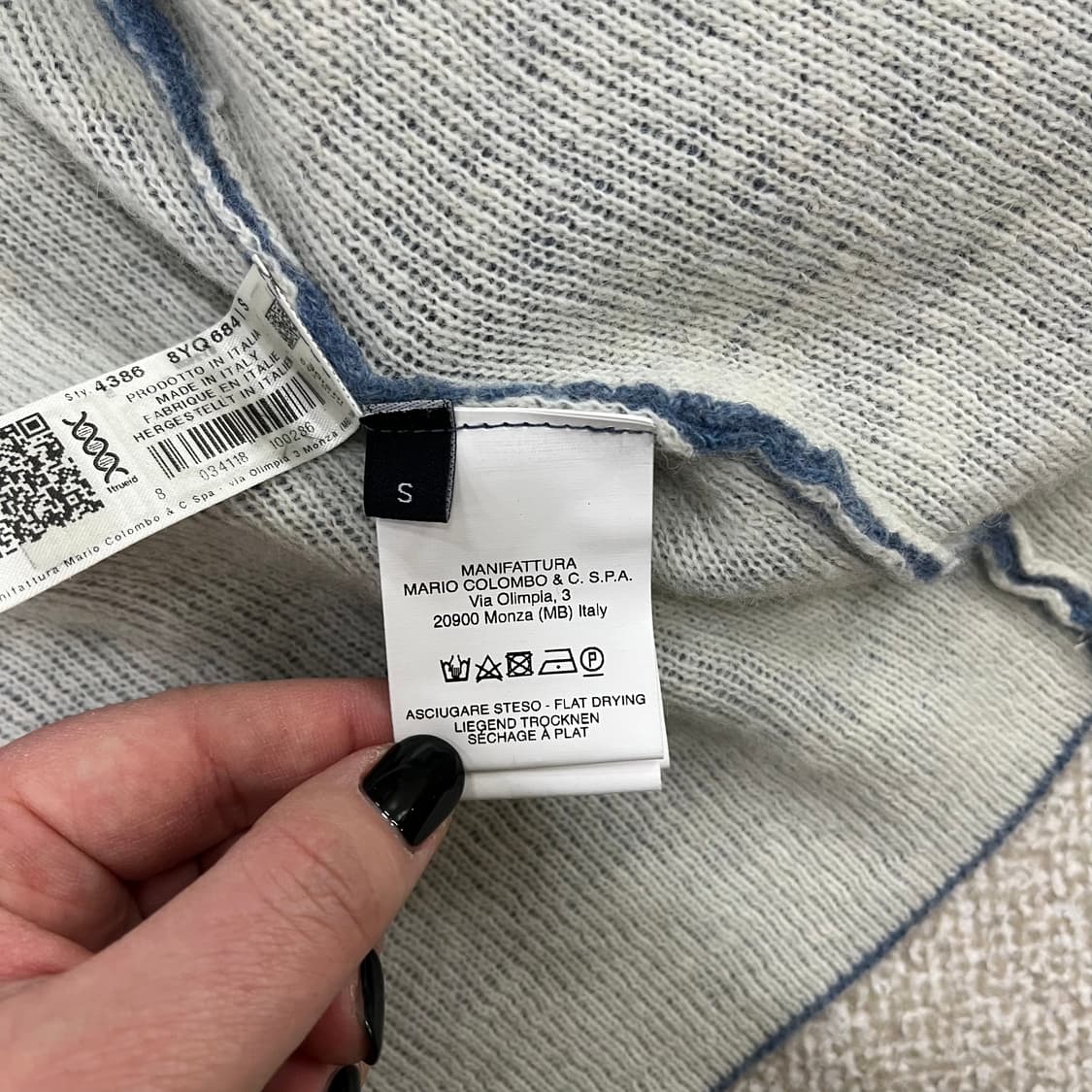 S 콜마 여성 오버핏 니트 후드 가디건 0128M 상품이미지3