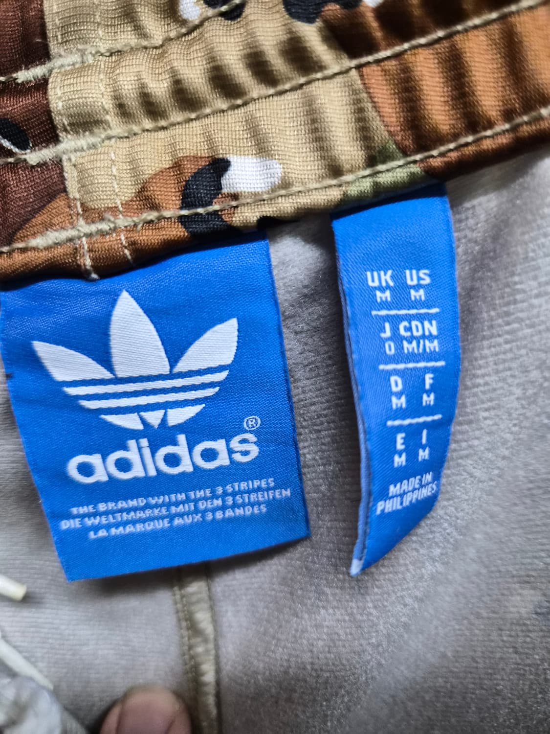 M) 아디다스 파이어버드 강동원 카모 져지 셋업 팝니다 상품이미지4