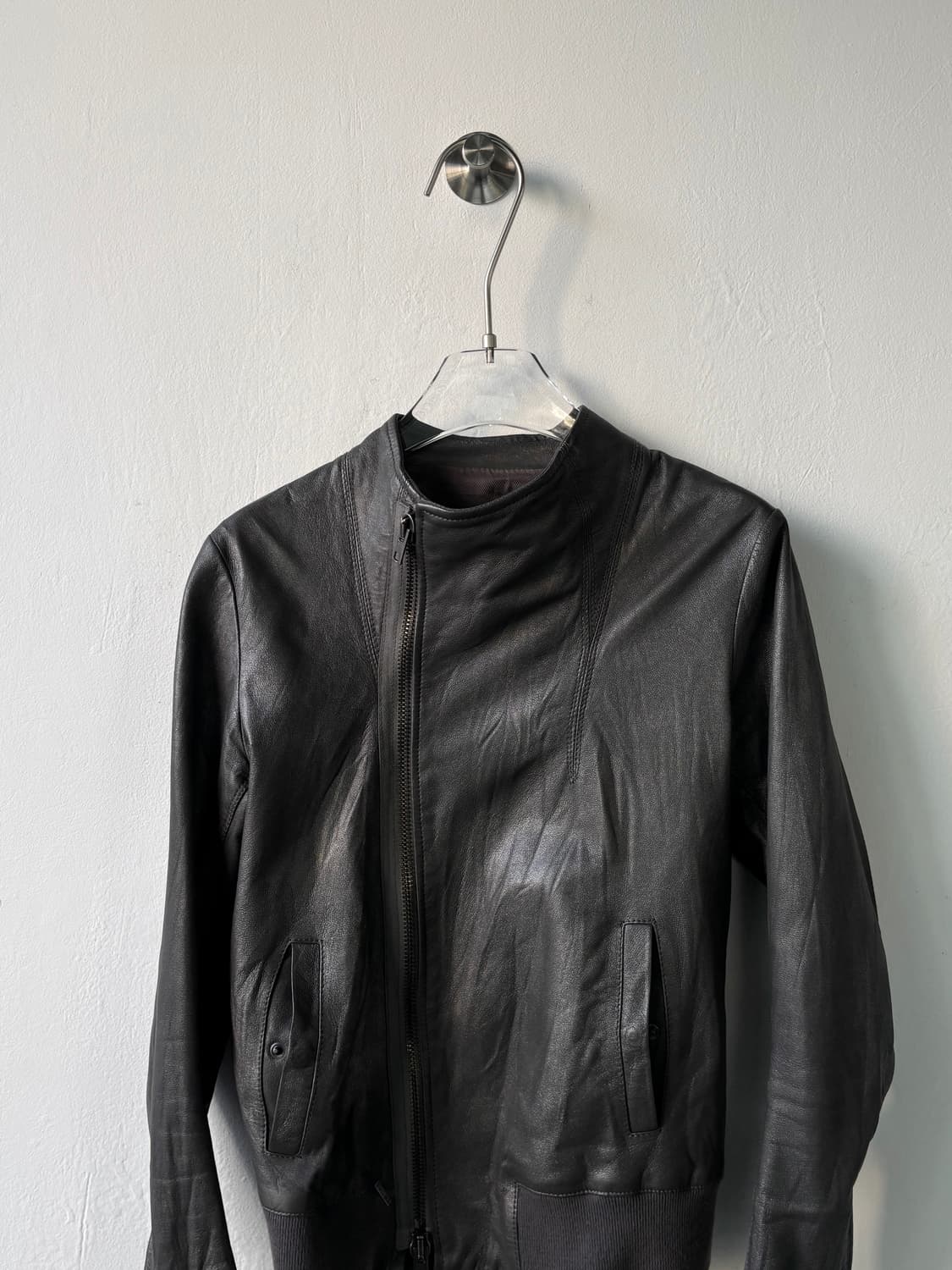 s.w.o.r.d 램스킨 사선 자켓 상품이미지4