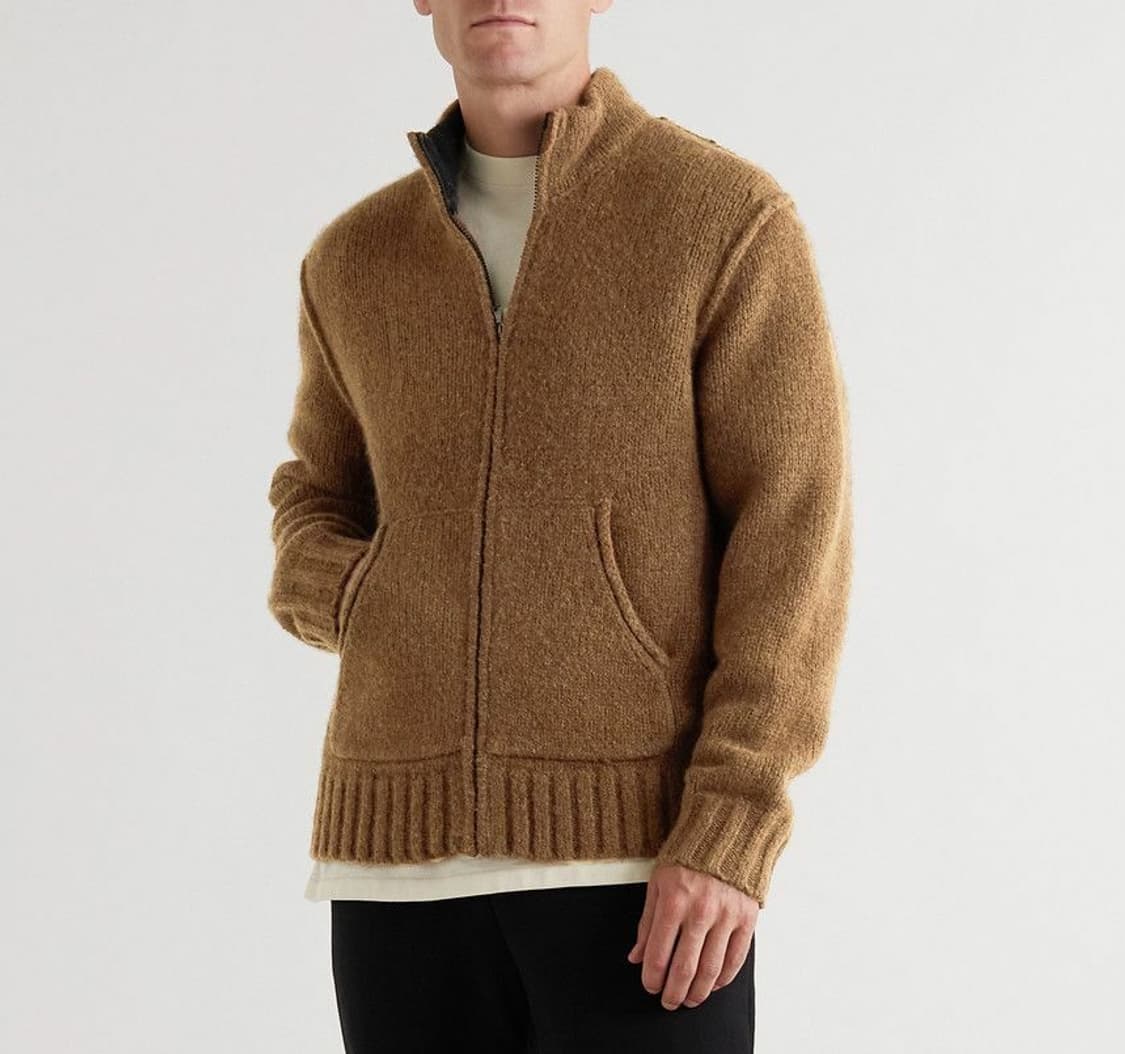 5) 제임스펄스 james perse 카멜 니트 집업 상품이미지7