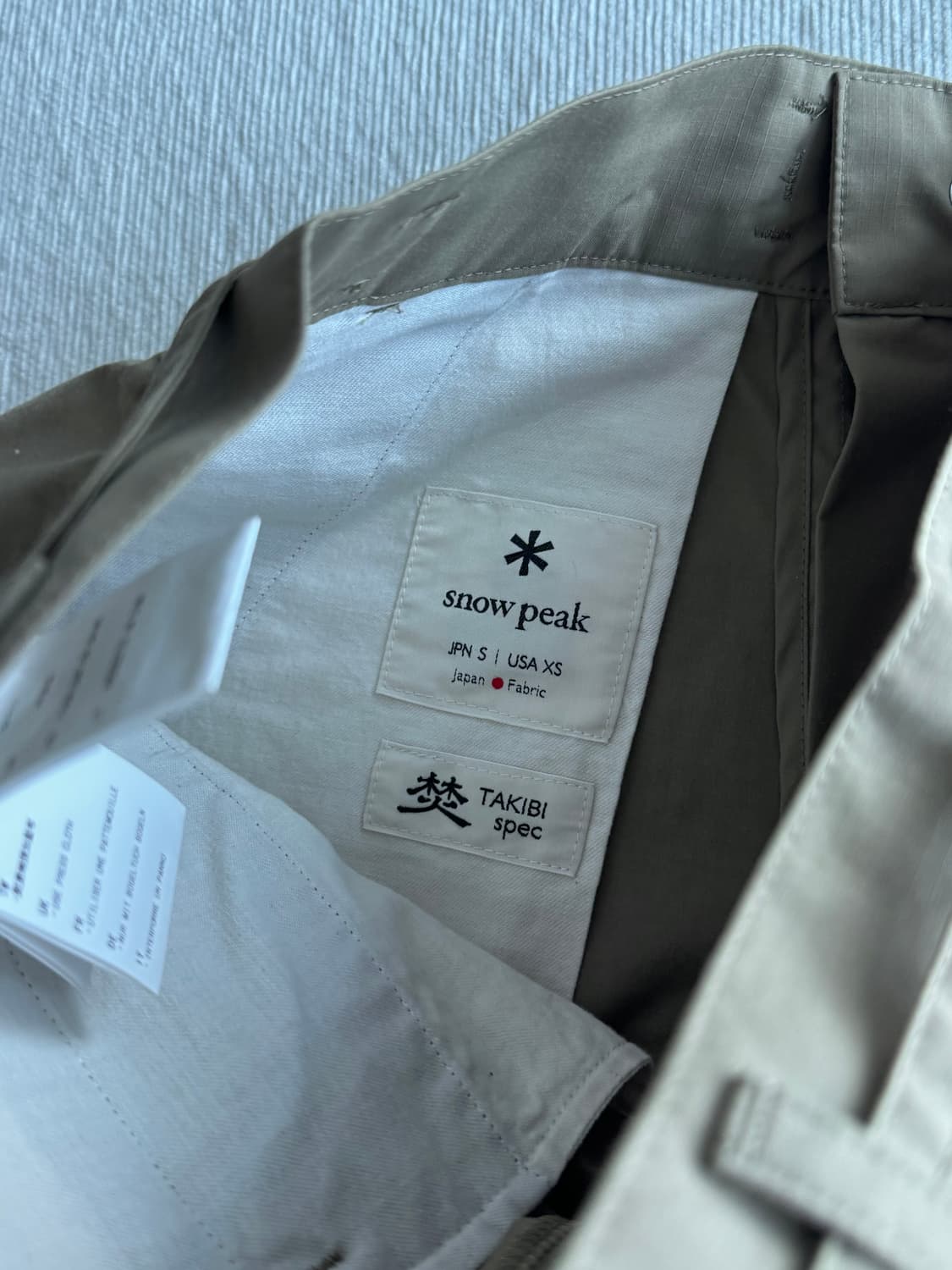 스노우피크 Snow Peak 타키비(TAKIBI) 스펙 쇼츠 상품이미지4