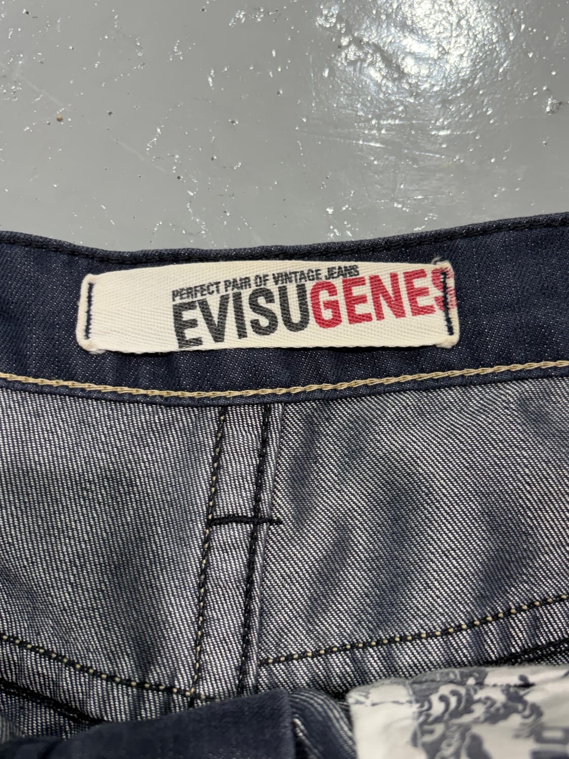 에비수(Evisu) 엔지니어드 자수 데님 상품이미지3