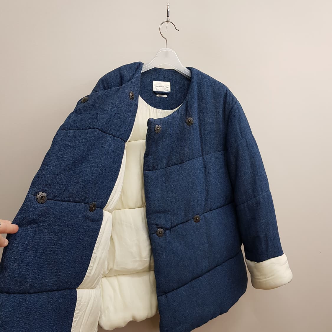 이자벨마랑 에뚜왈 린넨 코튼 누빔 패딩 자켓 36사이즈 상품이미지6