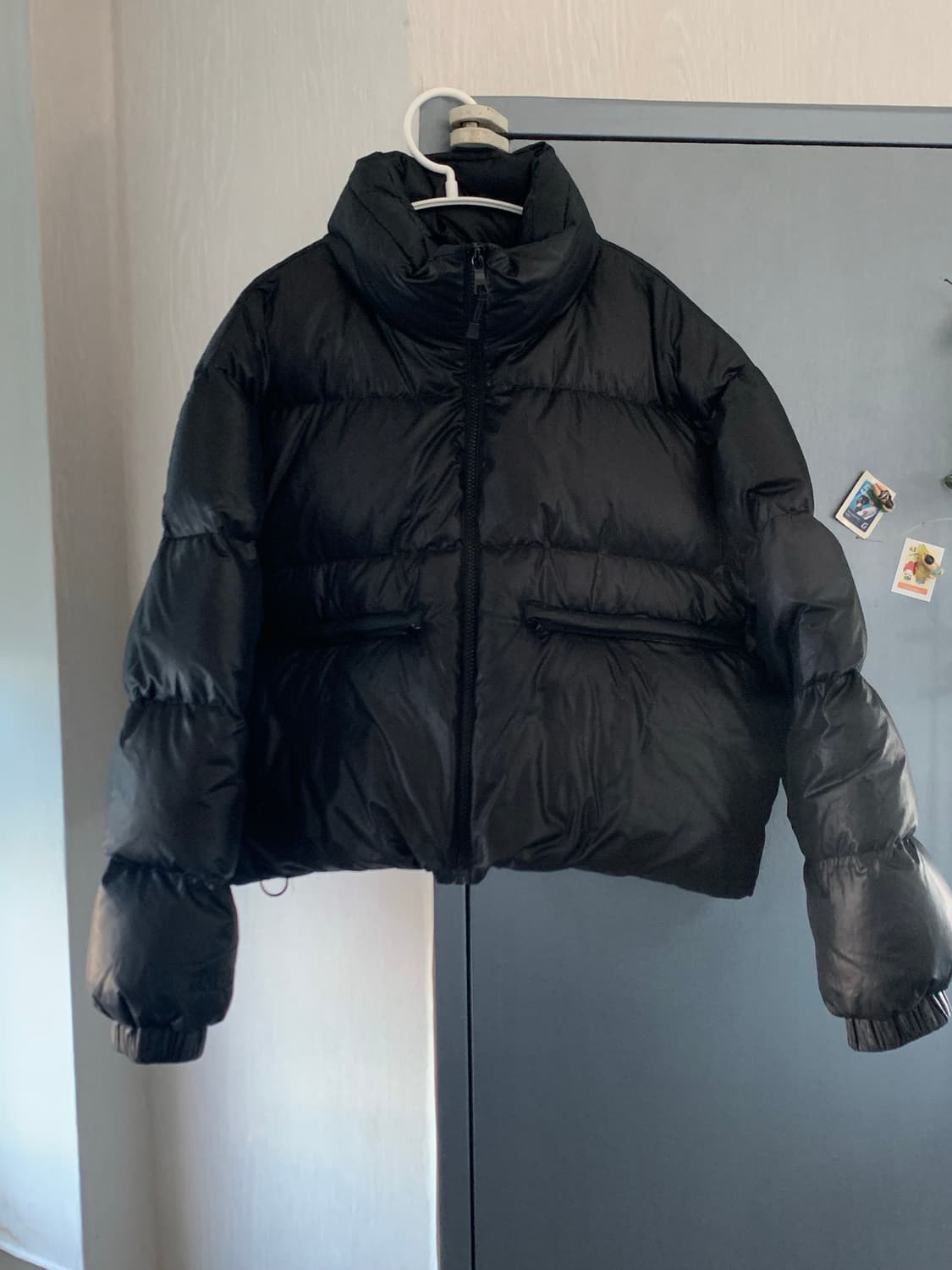 레이브 스트링 덕 다운 숏패딩 상품이미지3