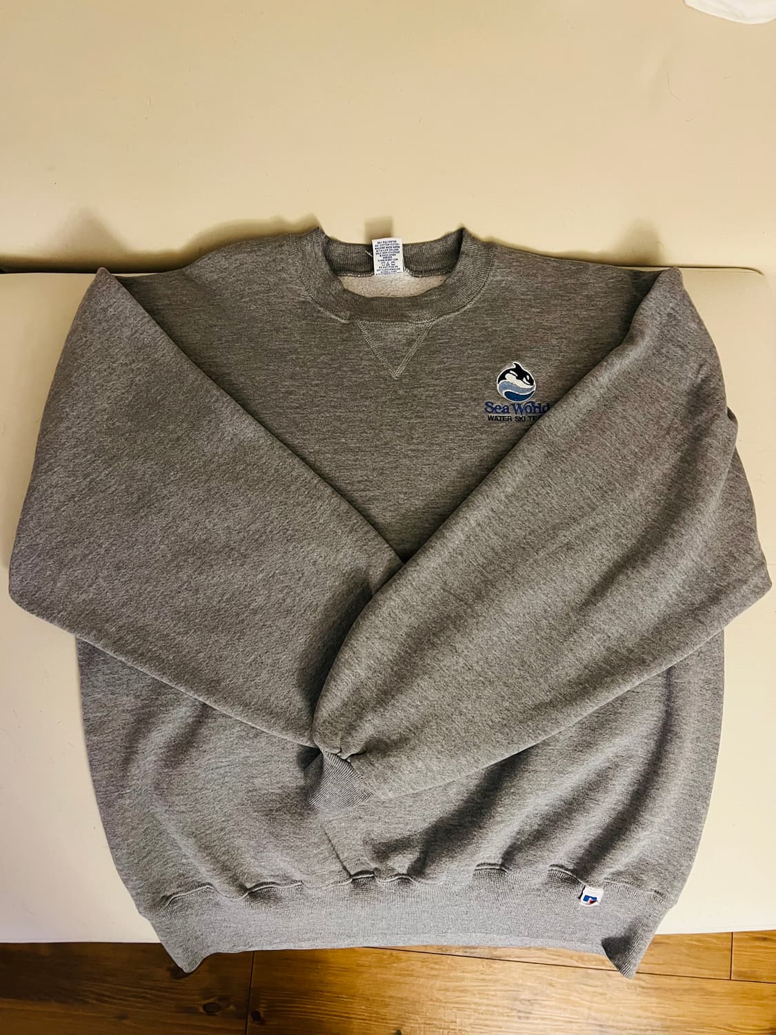 90sRussell 러셀 스웻 L 다크 그레이 상품이미지1