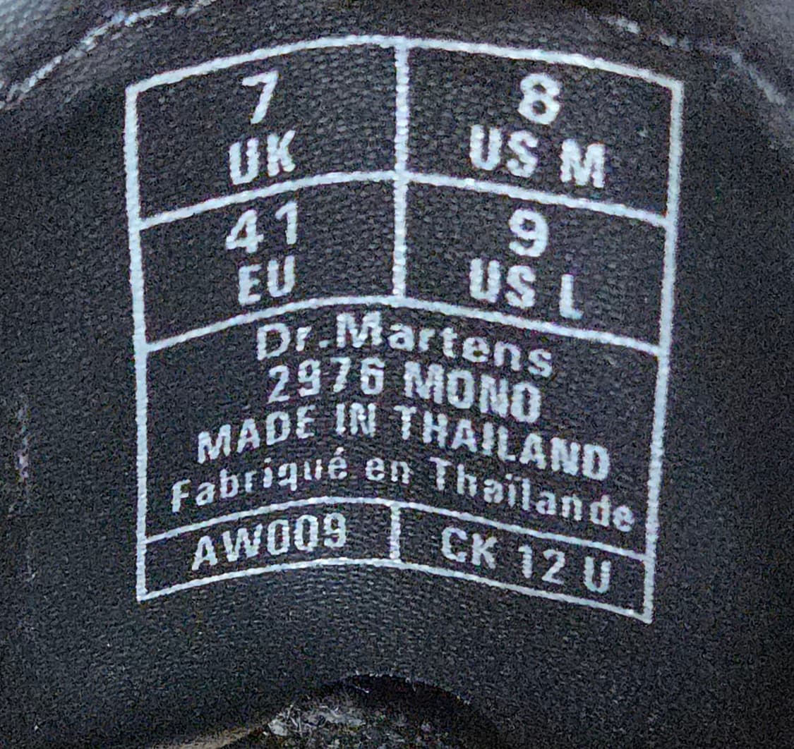 닥터마틴 2976 첼시 부츠 모노 상품이미지6