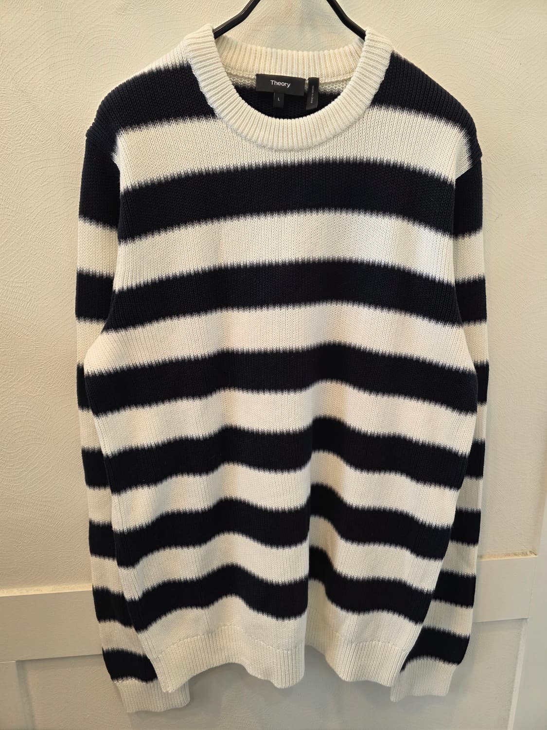 Theory 씨어리 스트라이프 니트 L 상품이미지2