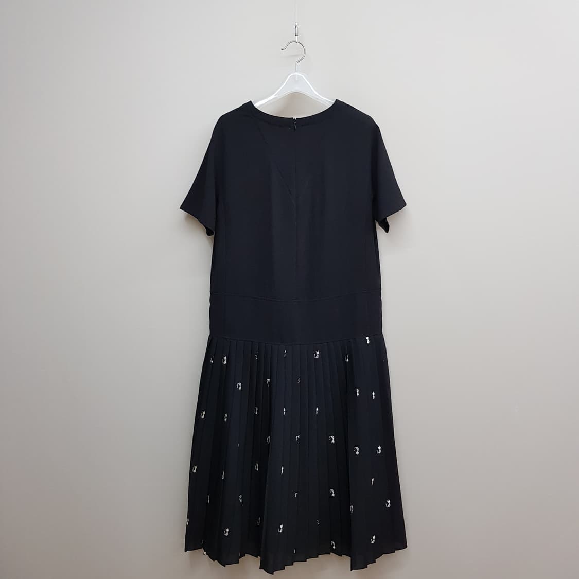 오즈세컨 토트 플리츠 원피스 76-90-155사이즈 상품이미지5