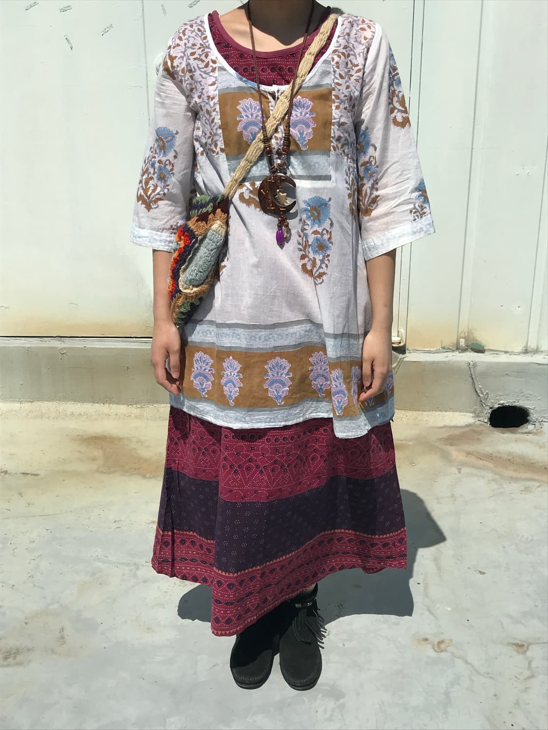 MALAIKA 히피 보헤미안 에스닉 원피스 상품이미지1