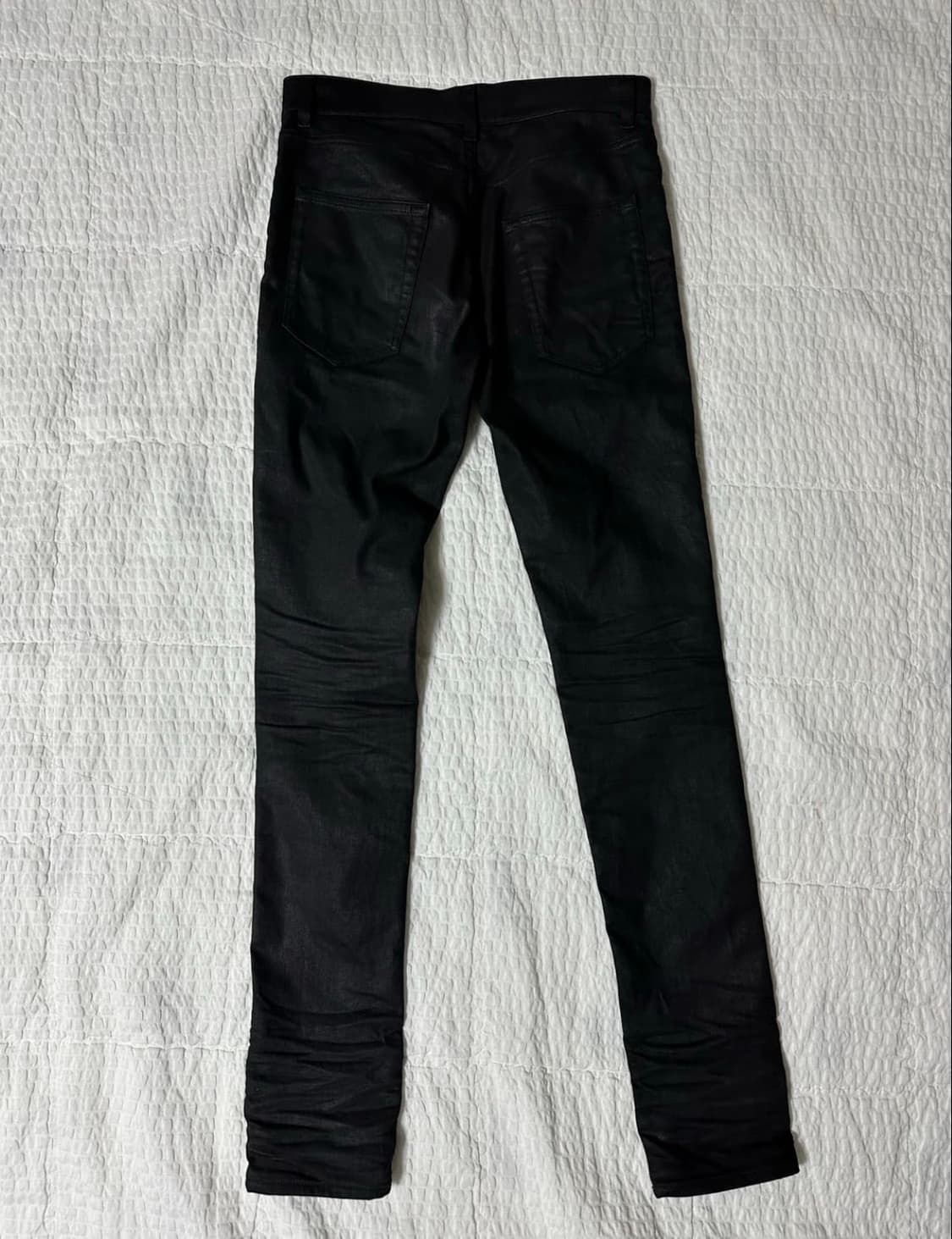 생로랑 블랙 코팅 데님 상품이미지2