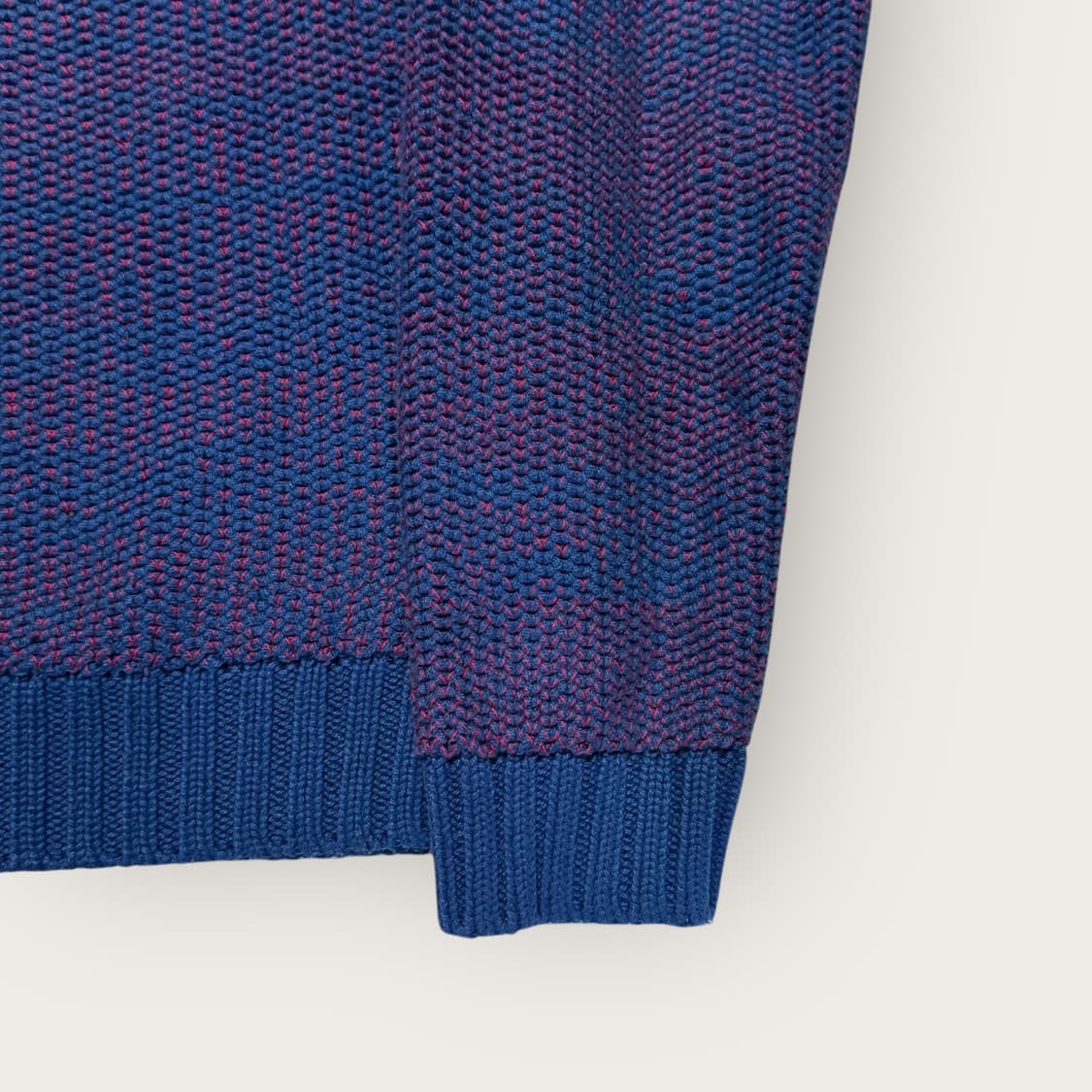 라코스테 L!VE 네이비 믹스 니트 3사이즈  상품이미지3