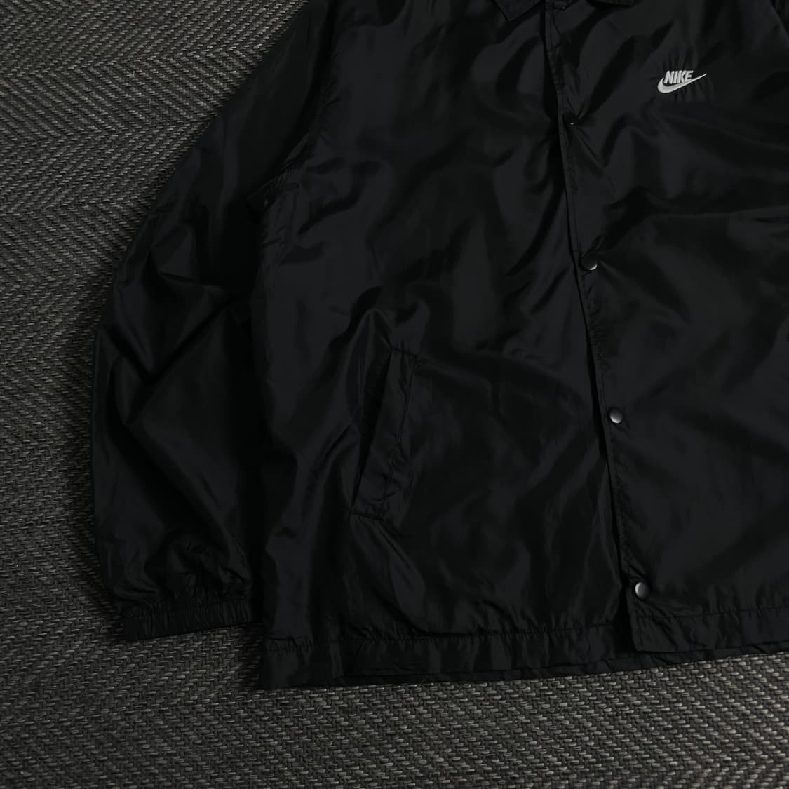 나이키 클럽 우븐 코치 자켓 블랙y 3590 상품이미지4