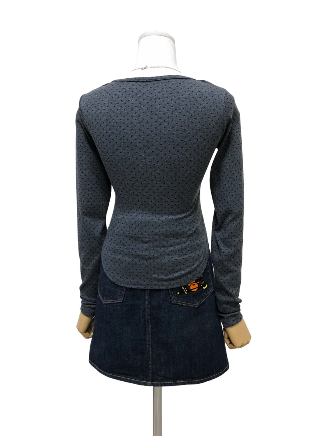 도트 레이어드 티셔츠 상품이미지7