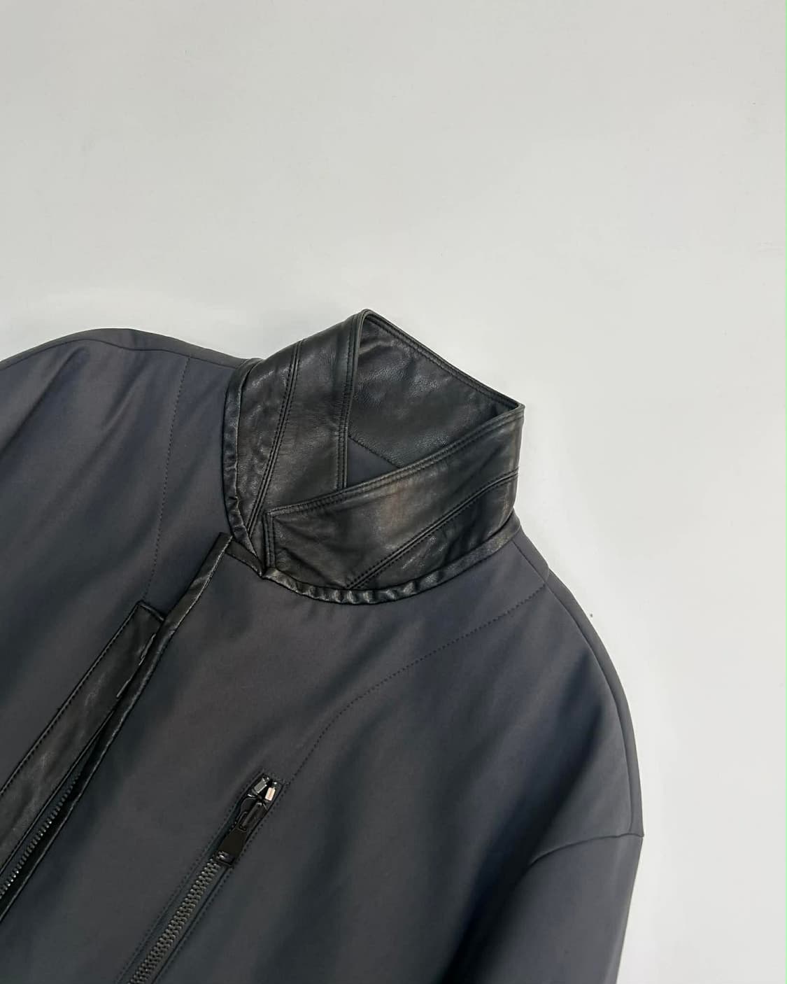 [100] 시스템 옴므 양가죽 집업 코트 자켓 상품이미지3