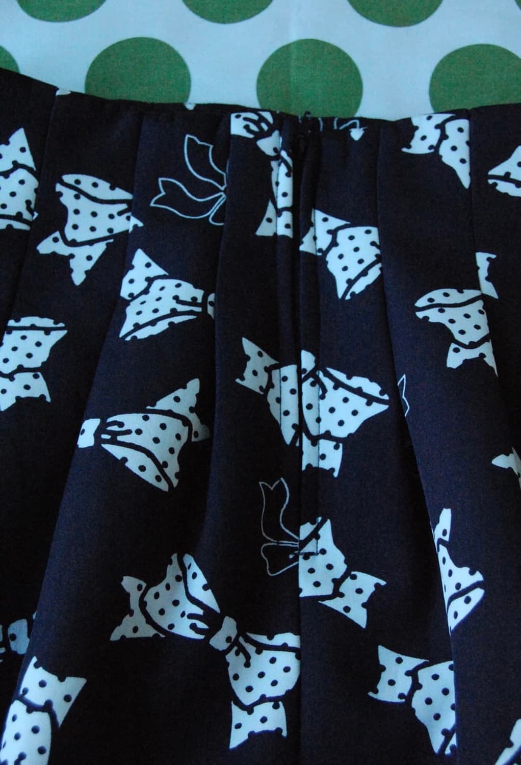 Dazzlin dot ribbon Skirt 상품이미지6