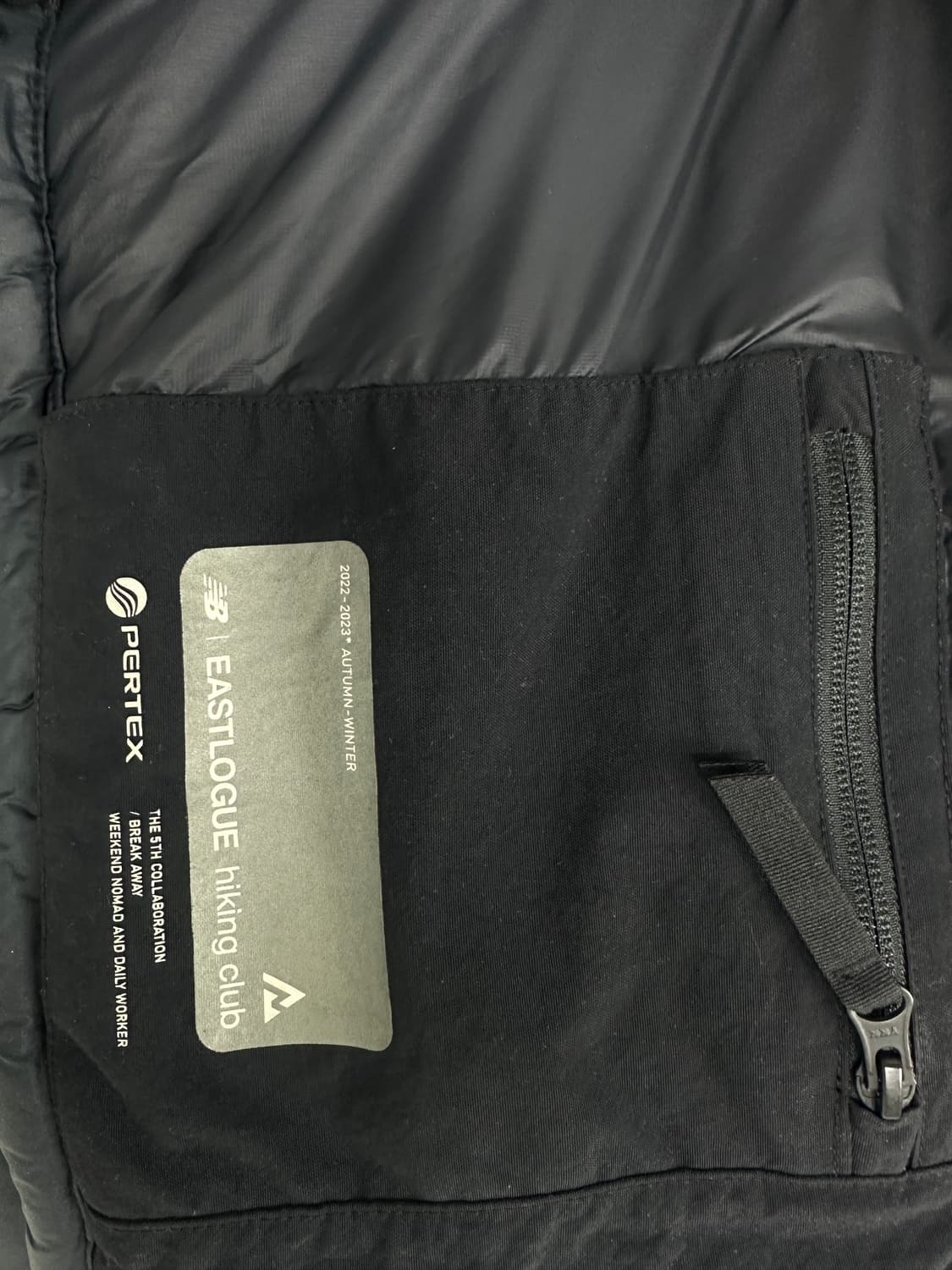 [xxl/110]이스트로그x뉴발란스 경량패딩 상품이미지4