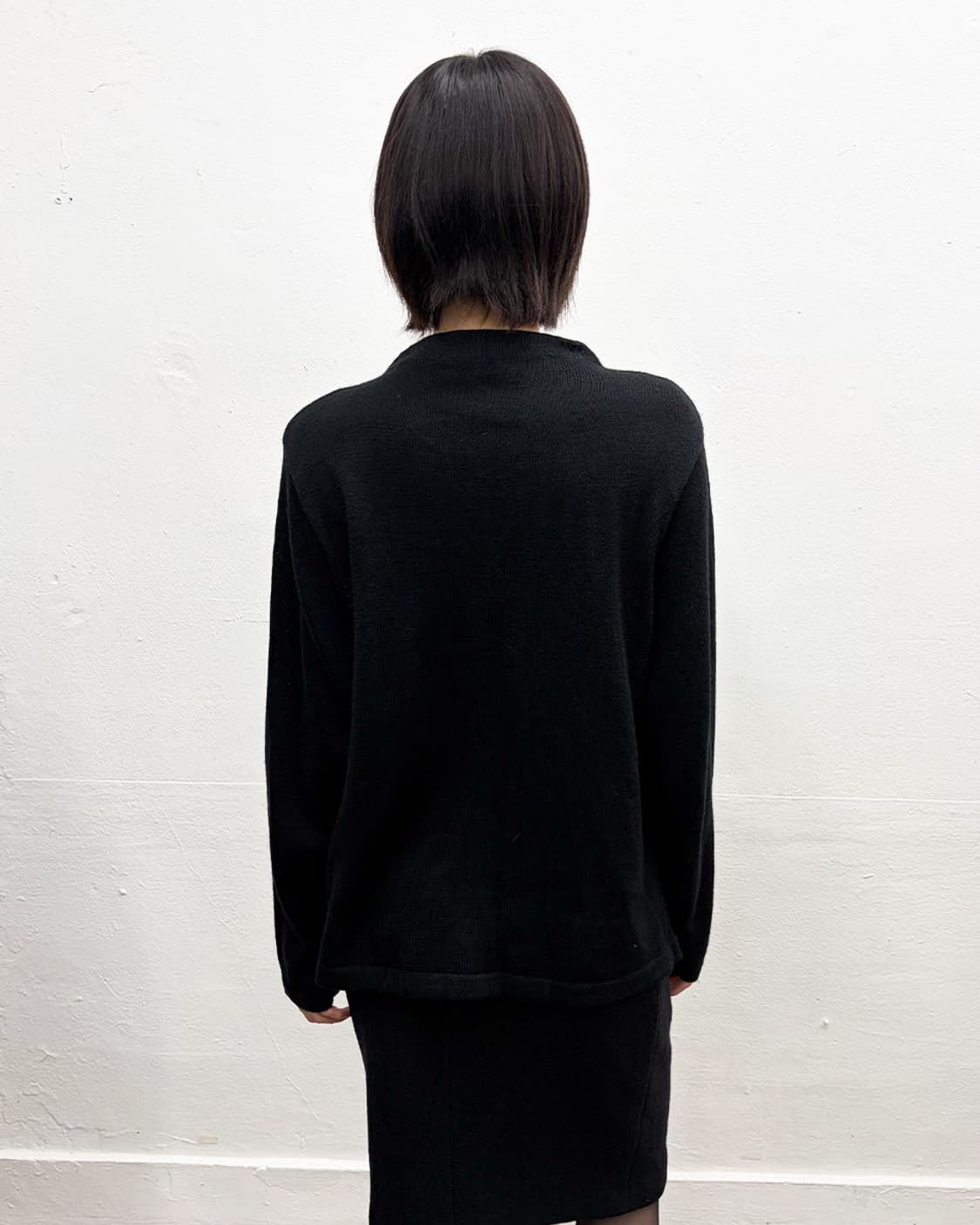 빈티지 버튼 디테일 아가일 스웨터 상품이미지2