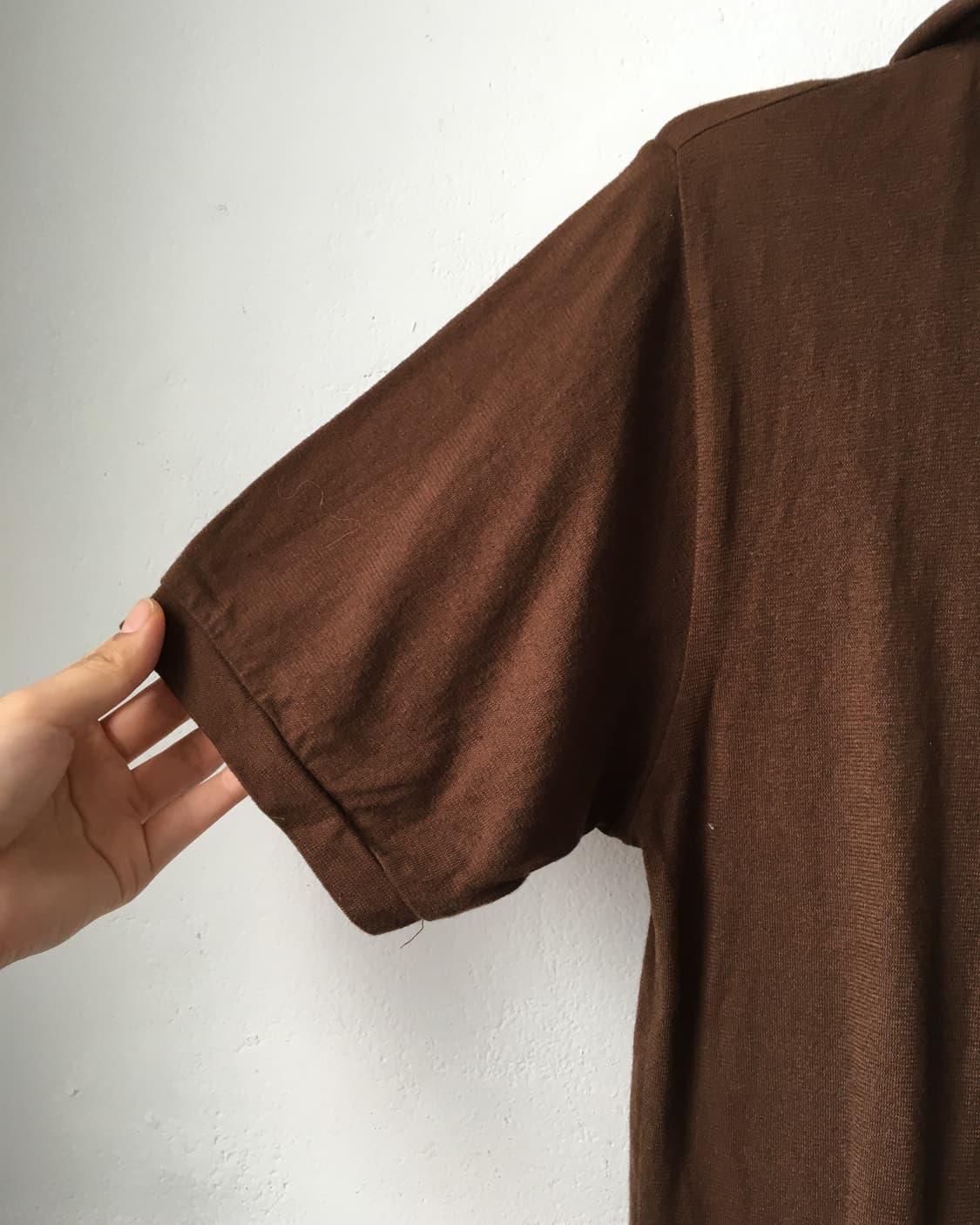 Brown hood zip up 상품이미지2