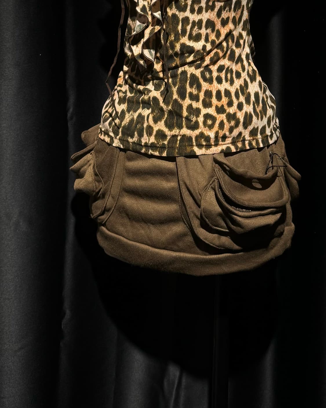 카고 포켓 포인트 미니스커트 상품이미지1