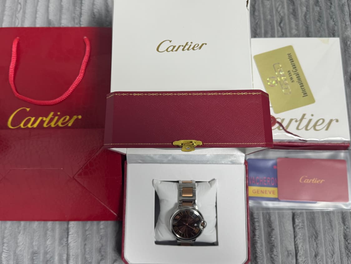 까르띠에 발롱 블루 시계 상품이미지2