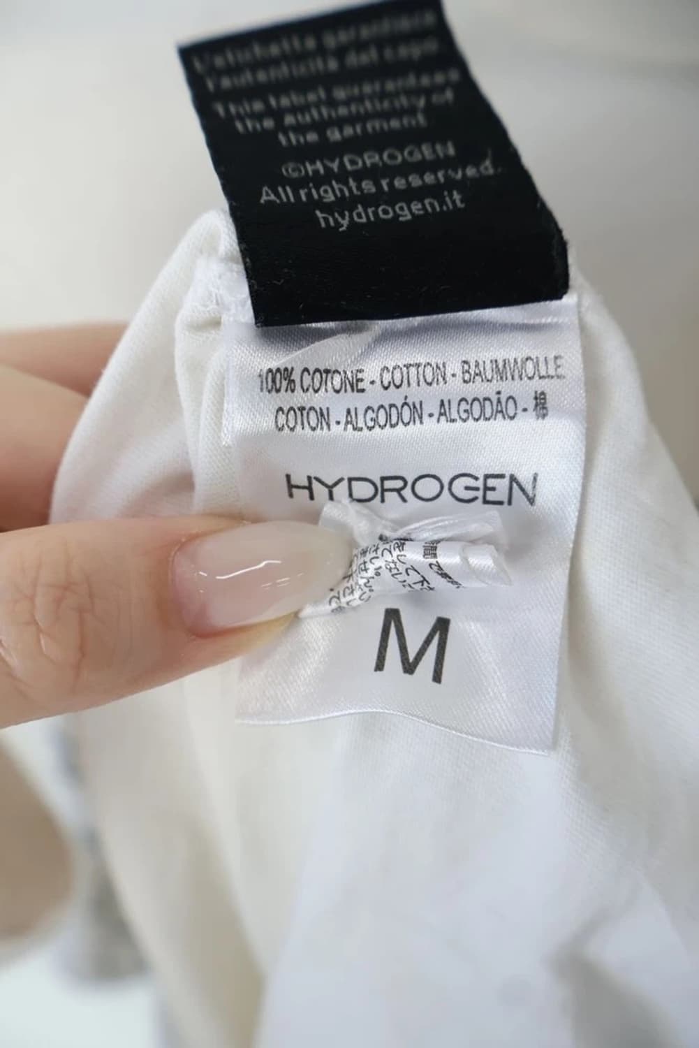 Hydrogen Skull Logo Graphic Tee 상품이미지5